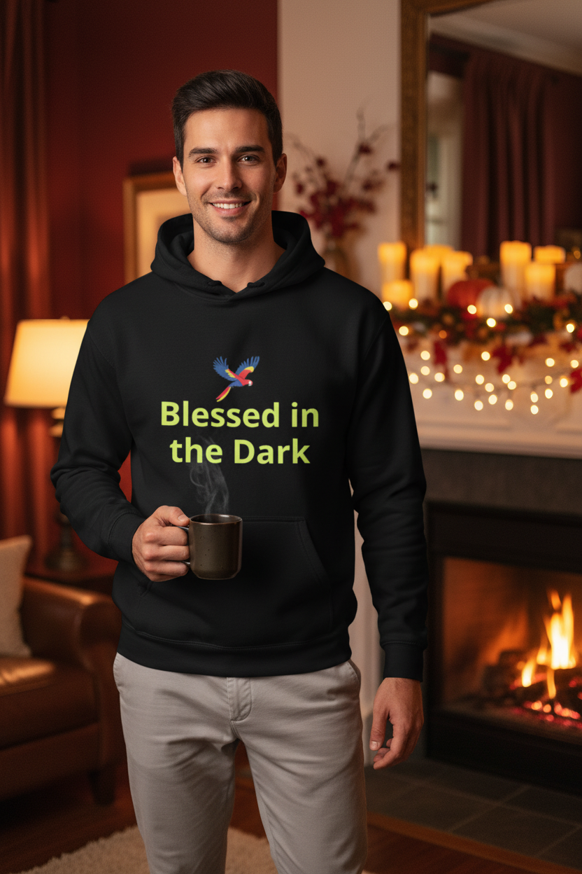 Blessed in the Dark — Unisex Oversized Hoodie